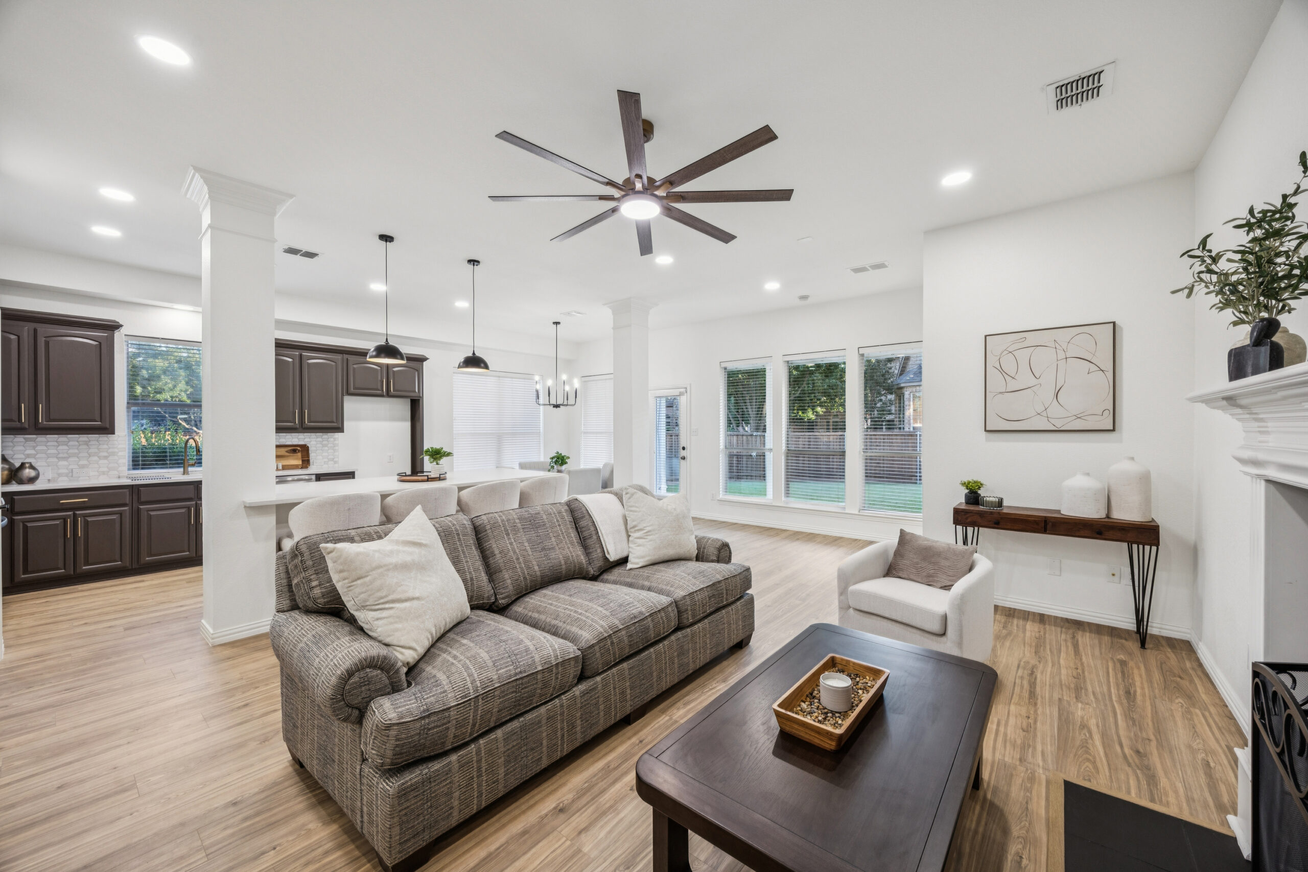 Living room, McKinney, TX