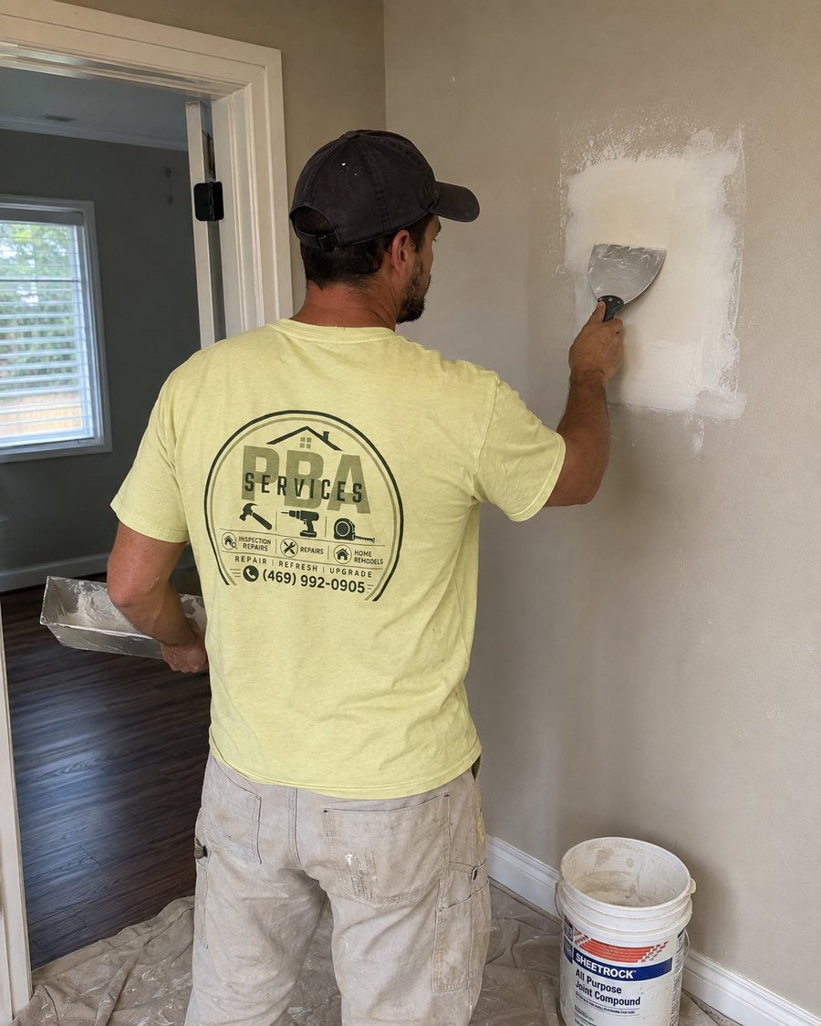 Commercial interior painting and drywall repair