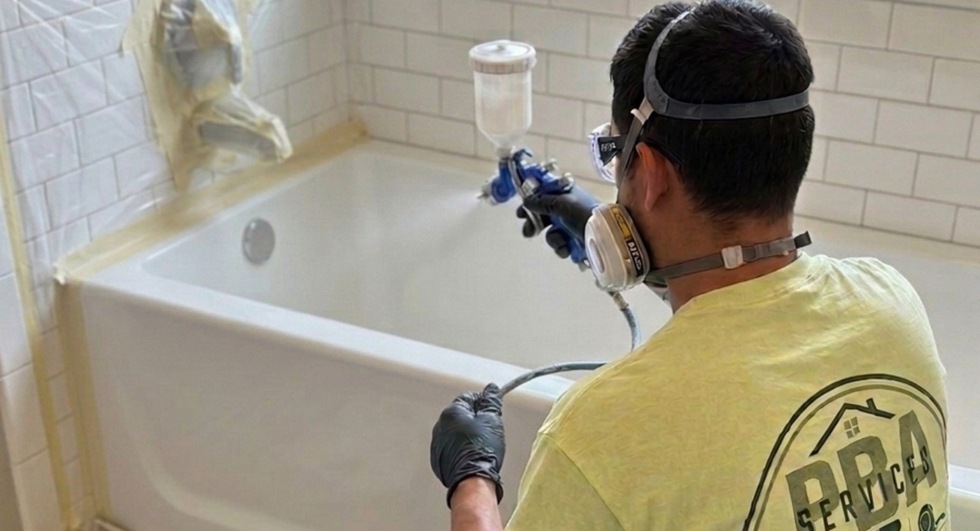 PBA Services installing commercial lighting