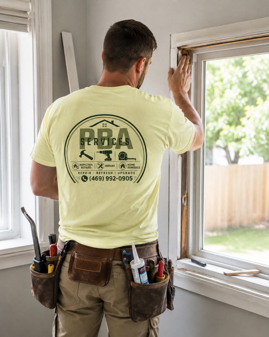 PBA Services repairing a window